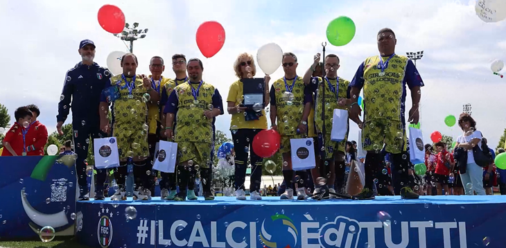 Gesti fatti col cuore e tanta gioia: su Vivo Azzurro TV l'evento Fair Play della Divisione Calcio Paralimpico e Sperimentale