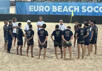 EBSL, Azzurri a Castellammare di Stabia: primo allenamento in vista del debutto contro la Danimarca il 25 luglio