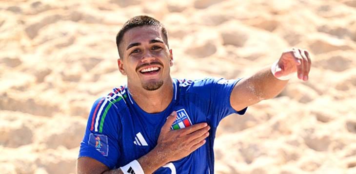 Josep Junior Gentilin, il baluardo azzurro del Beach Soccer: