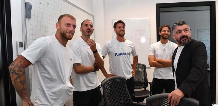 Prosegue il tour di Gattuso nei ritiri delle squadre di Serie A: incontro con la Juventus alla Continassa