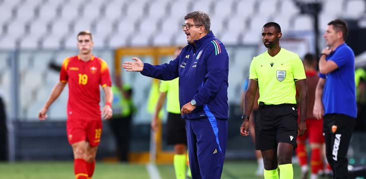Gli Azzurrini sono in Macedonia del Nord, Baldini: “Puntiamo a vincere attraverso l’espressione del talento”