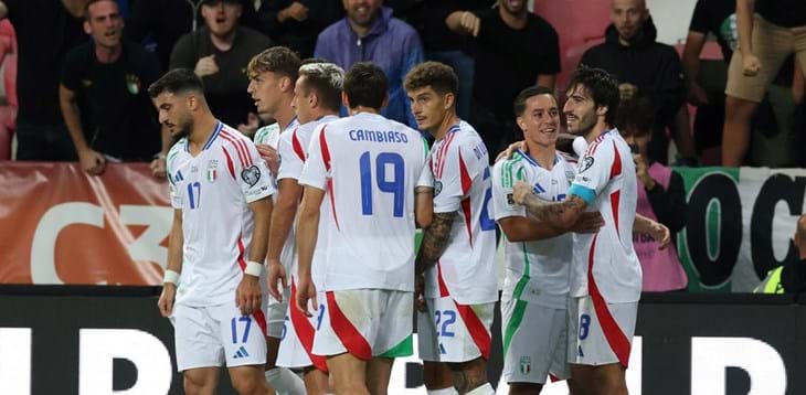 L’Italia vince una partita folle: battuto 5-4 Israele, decide il gol di Tonali nel recupero