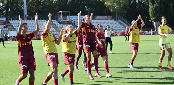 Serate di coppa per Inter e Roma. Il Ct Soncin in visita alle giallorosse, che cercano il pass per la fase campionato della massima competizione europea