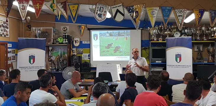 Corso Grassroots UEFA C Licence - Inizio delle lezioni