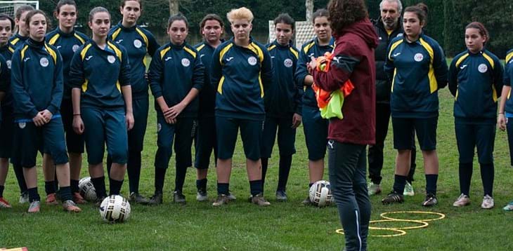 UEFA Study Group Scheme: lezioni sul campo con il tecnico Rita Guarino