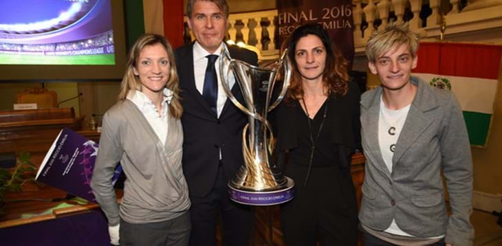 Women’s Champions League: Rosetti promuove la Finale di Reggio Emilia