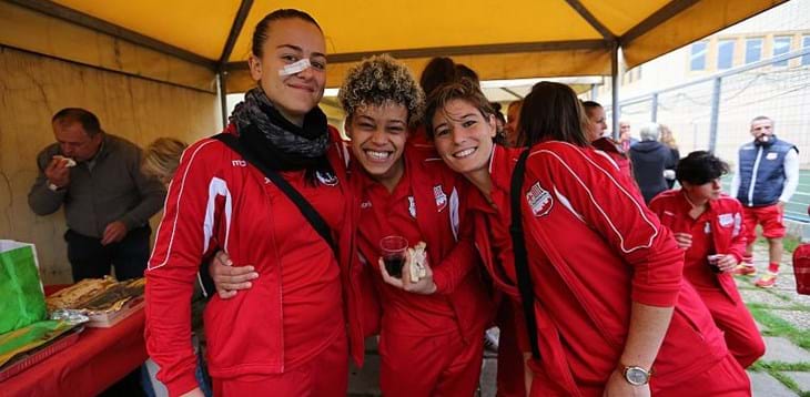 CF Florentia: terzo tempo con le avversarie e fair play in campo e sugli spalti