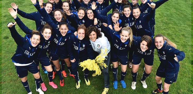 La FIGC scende in campo per la Festa della Donna con la 4ª edizione di ‘Azzurre per un giorno’