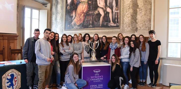 UEFA Women’s Champions League: premiate le classi vincitrici del concorso indetto dalla FIGC