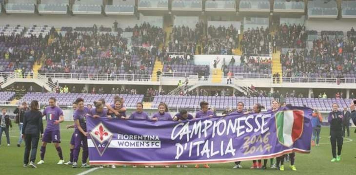 Calcio Femminile: la Fiorentina conquista il suo primo scudetto. Tavecchio: