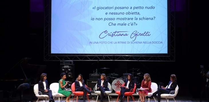 La Ct Bertolini e le calciatrici Azzurre protagoniste a ‘Il Tempo delle Donne’