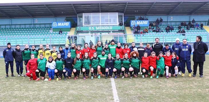 A Sassuolo la selezione territoriale dell'U15 Femminile