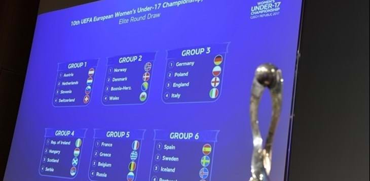 Sorteggiati i gironi delle Azzurrine nella Fase Elite dell’Europeo Under 19 e 17 Femminile