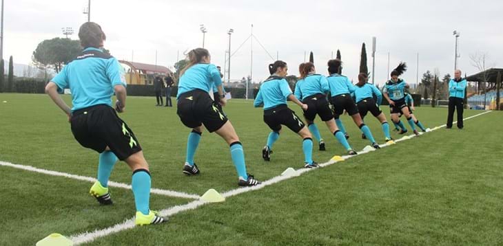 Concluso a Coverciano il corso per la formazione delle donne arbitro