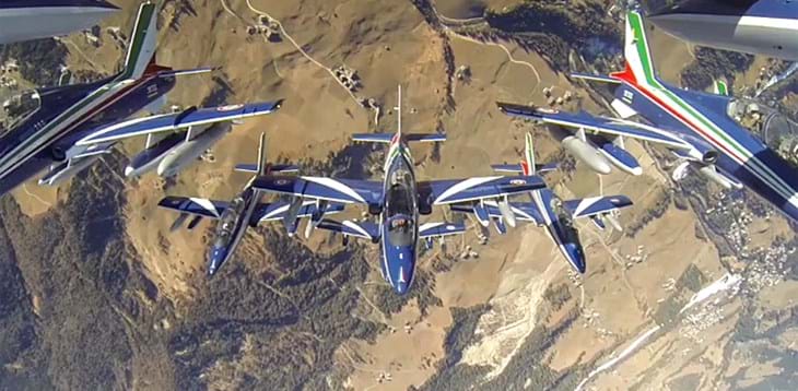 A Reggio Emilia anche le Frecce Tricolori per la finale UEFA Women’s Champions League