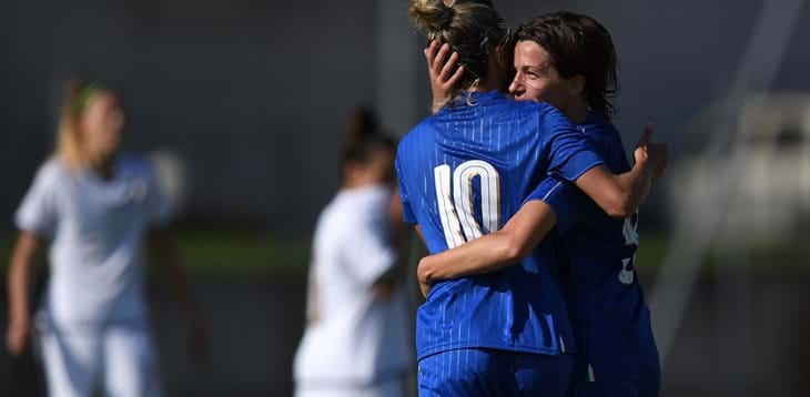 Nazionale Femminile: successo delle Azzurre nell’amichevole in famiglia con l’Under 23