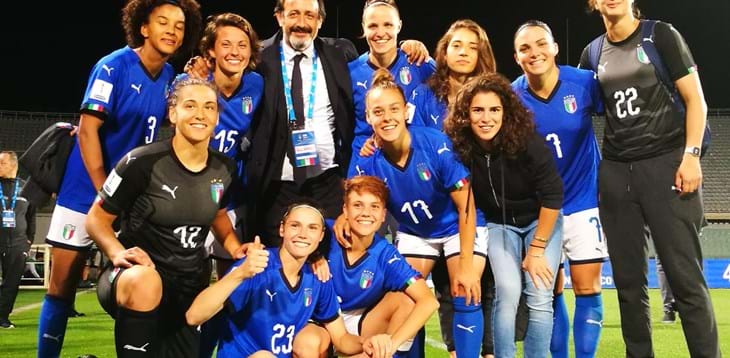 Al via lo stage di Calcio+15. Coinvolte 36 giovani calciatrici under15