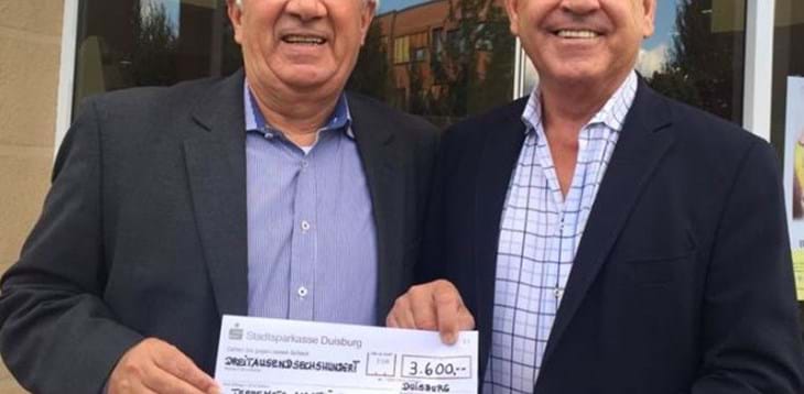 Raccolti 3.600 euro a favore dei terremotati dall’albergo che ospitò la Nazionale a Germania 2006