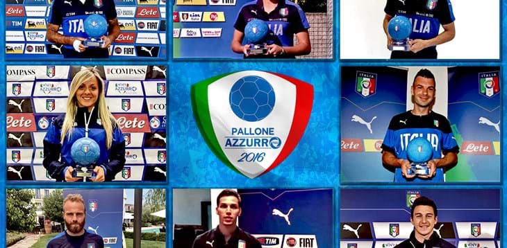 ‘Pallone Azzurro 2016’: aperte le votazioni per eleggere i migliori giocatori delle Nazionali