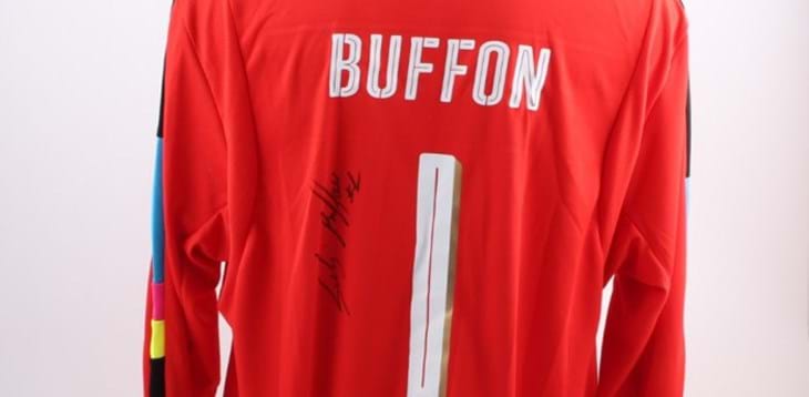 “Stelle nello Sport”: si chiude l’asta con la maglia autografata di Buffon