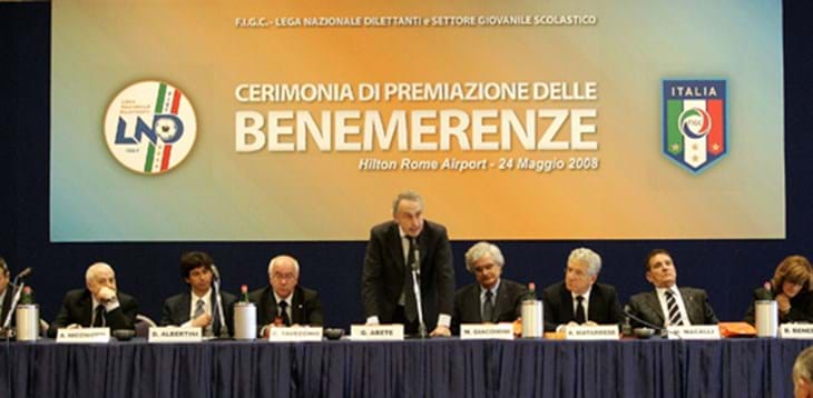 Consegna delle benemerenze il 12 maggio all'Hilton di Fiumicino