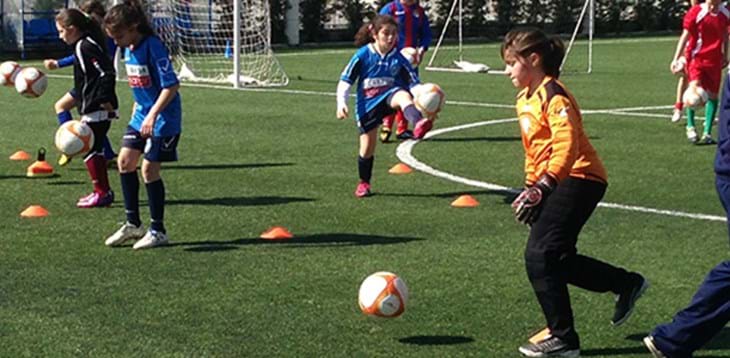 Il piccolo Calcio rosa in Campania