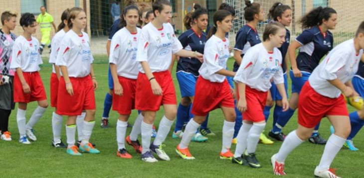 Le ragazze Under 15 a Bassano del Grappa