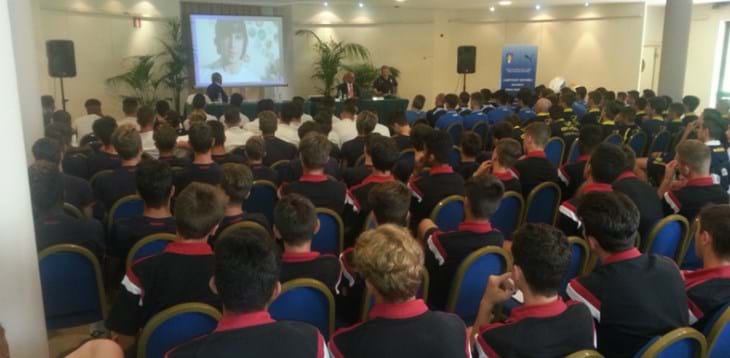 Finali Giovanili. Incontro con i Giovanissimi Prof sui pericoli del doping