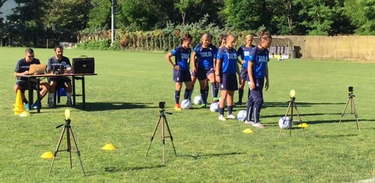 Stage Calcio+ U.15 Femminile, ieri i test tecnico-coordinativi