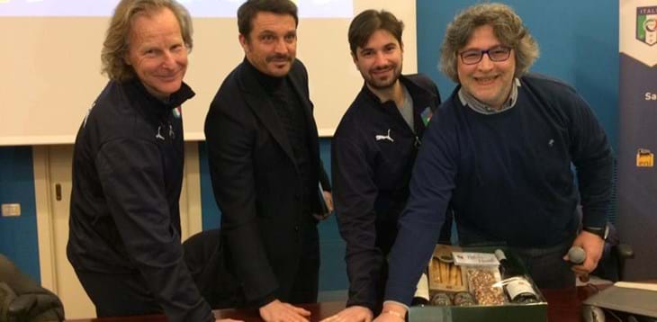 L'allenatore dell'Udinese Massimo Oddo al workshop del CFT friulano