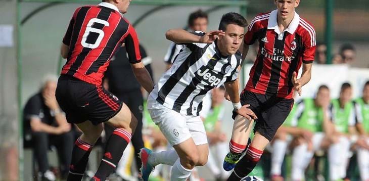 Under 16 A e B. Il Milan strapazza la Juventus