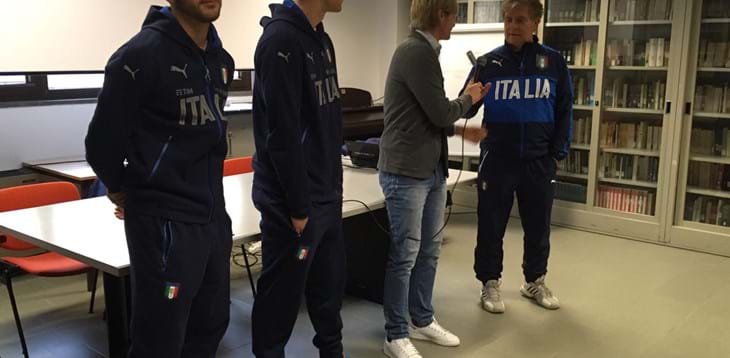 Legalità e Sport nella visita dell'U20 a Perugia