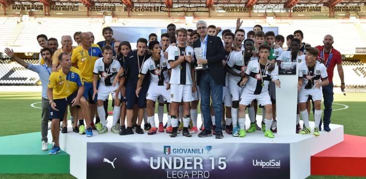 Al Parma lo scudetto U15 Lega Pro: 1-0 alla Cremonese in finale