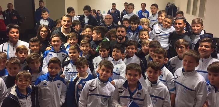 Pescara: 80 ragazzi incontrano gli Azzurri della U21