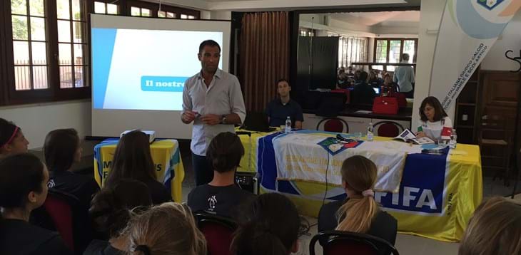 Prosegue l'attività di formazione dello Stage Calcio+ U.15 Femminile