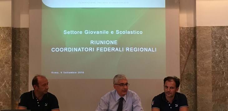 A Roma la riunione con i Coordinatori Regionali del Settore Giovanile