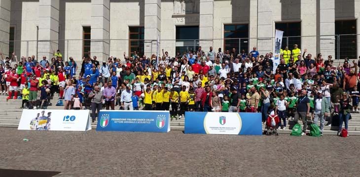 Celebrati anche a Bolzano i 120 anni della FIGC