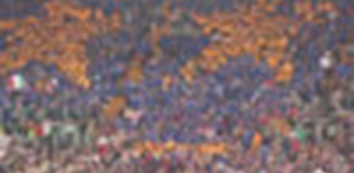 CON 2000 BAMBINI VESTITI DI AZZURRO GRANDE FESTA ALLO STADIO DI GENOVA