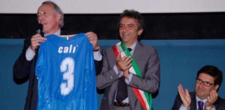 Una giornata dedicata ai 100 anni della Nazionale e al primo capitano Calì