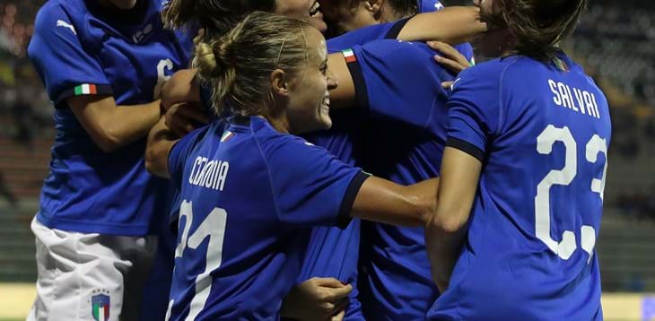 È un’Italia formato Mondiale: a Cremona le Azzurre battono la Svezia, decide il gol di Sabatino