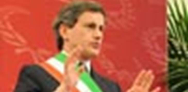Il sindaco Alemanno e Albertini in visita al Champions Festival