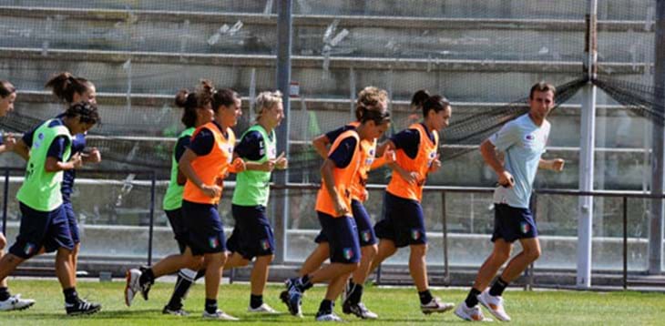 Stage di preparazione a Roma in vista delle qualificazioni mondiali