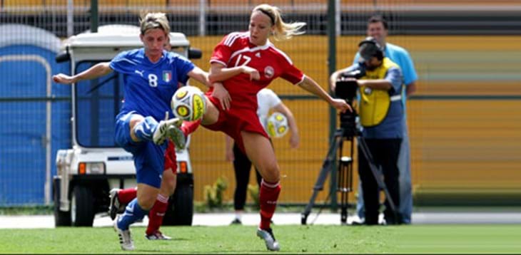Torneo in Brasile: le Azzurre in dieci pareggiano contro la Danimarca