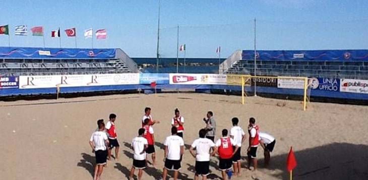 Azzurri al lavoro a Tarquinia per preparare la ‘Fifa World Cup Fan Park’
