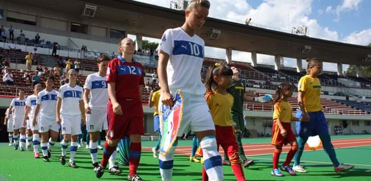 Mondiale in Giappone. L’Italia domina, poi subisce il pari nel finale