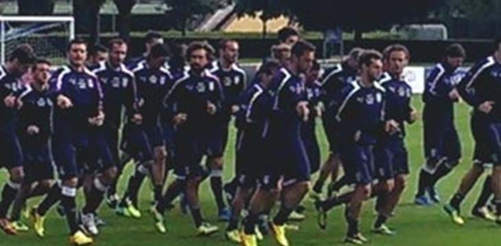 Dopo Rizziconi e Medolla, gli Azzurri si allenano allo stadio di Quarto