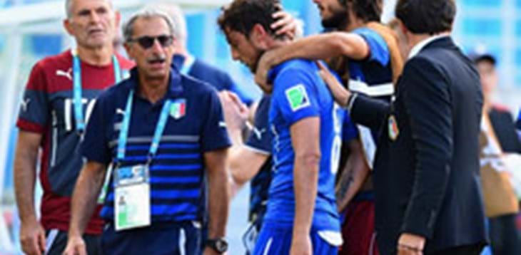 L’Italia torna a casa. Azzurri eliminati dall’Uruguay, decide un gol di Godin