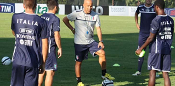 Allenamento nel pomeriggio. Domani il triangolare con U.20 e U.19