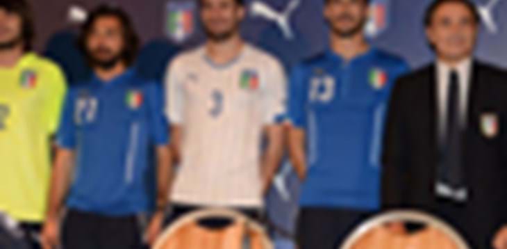Presentate le maglie Puma che gli Azzurri indosseranno al Mondiale