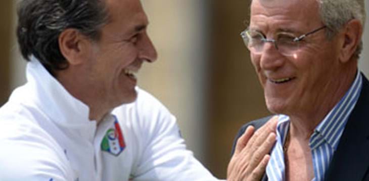 Lippi in visita agli Azzurri: “Il gruppo di Prandelli somiglia al mio”